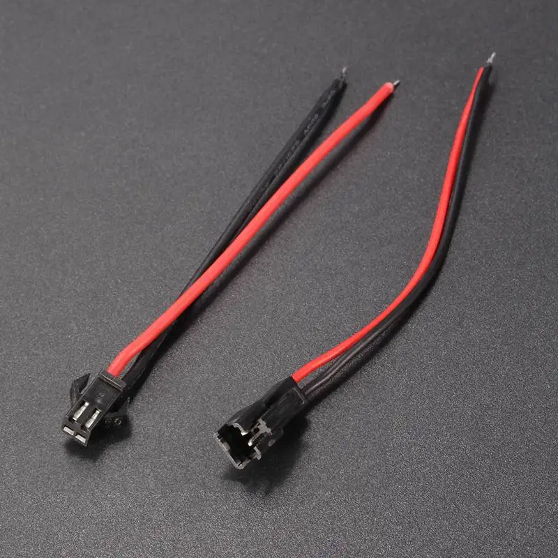 Paif 12 см SM 2Pin 2P светодиодный разъем Мужской Женский адаптер EL | Обустройство дома
