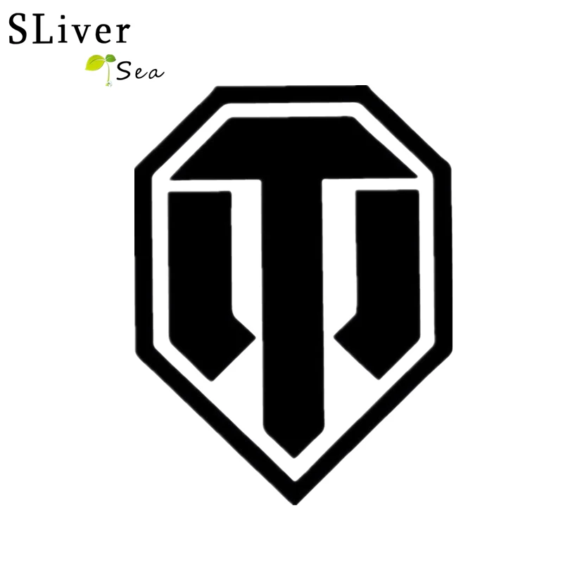 SLIVERYSEA Мир танков Модифицированная Автомобильная декоративная Светоотражающая