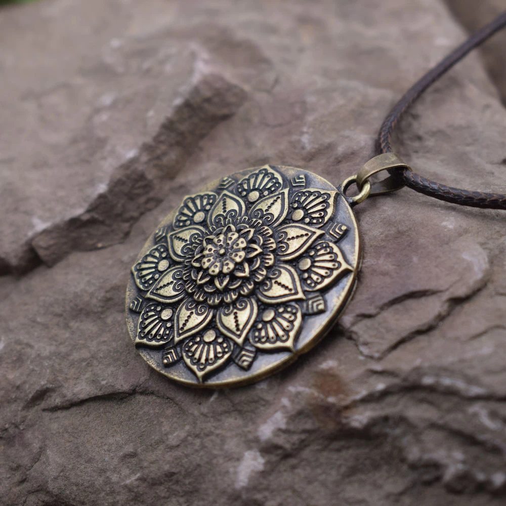 Буддийский Ожерелье Амулет Sanlan|flower necklace|necklace necklacemandala necklace |