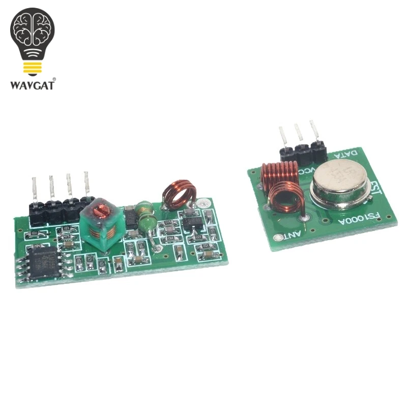 1 лот = 5 пар (10 шт.) 433 мгц радиочастотный передатчик и приемник модуль link kit ARM/MCU WL diy