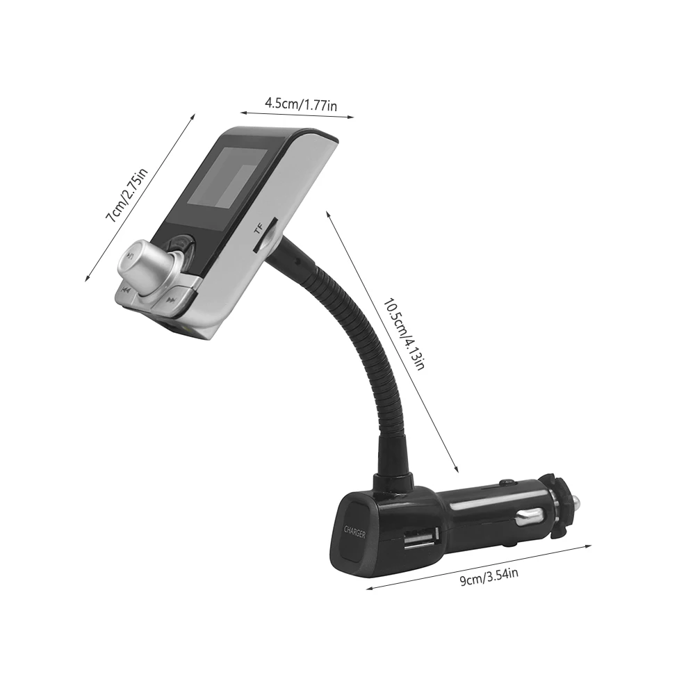 Ddhao многоцелевой fm передатчик беспроводной Bluetooth 4.0 + EDR hands free call автомобильный