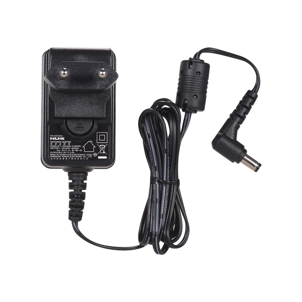 ACD 006A 9V DC 0.5A Проводной адаптер питания зарядное устройство для усилителя
