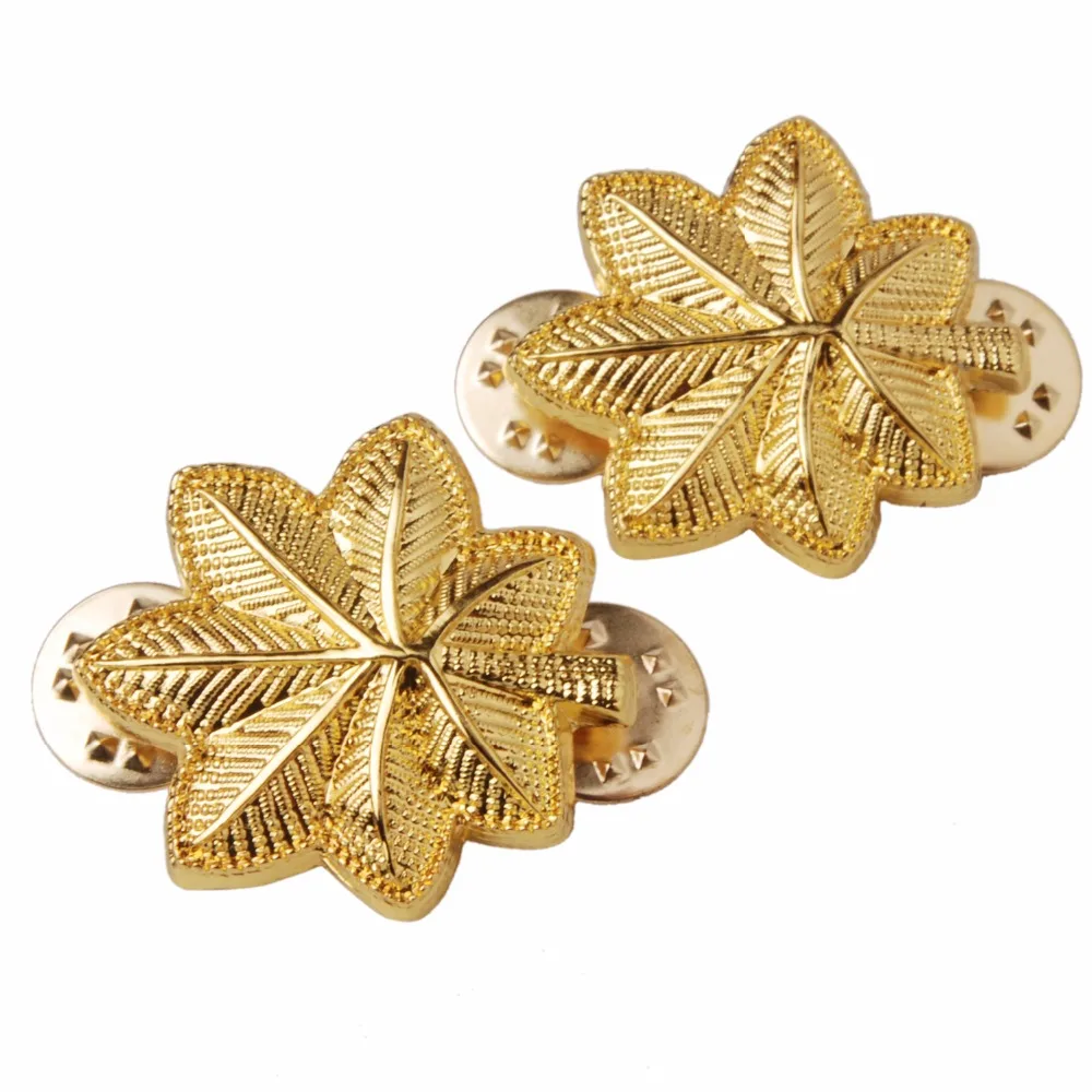 Пару WW2 армии США крупных эполет устройства на булавке значок INSIGNIA |