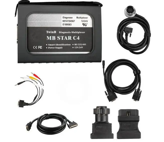 Диагностический мультиплектор Mb Star C4 для грузовиков и автомобилей с новейшим