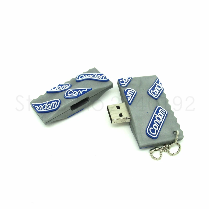 Модный Мини флэш накопитель USB в виде презерватива 32 ГБ 4 8 16 карта памяти Флеш