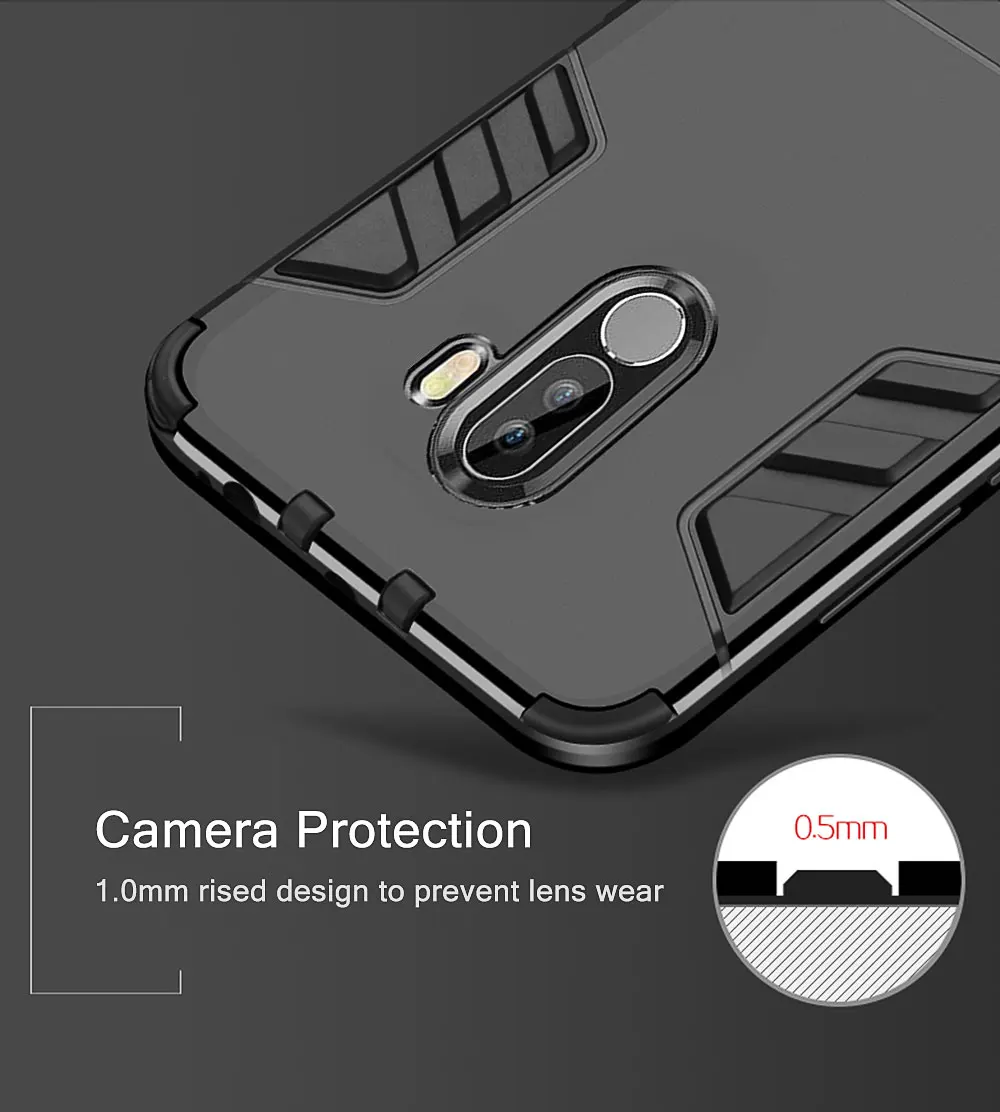 Чехол для Redmi Note 6 7 Pro силиконовый защитный бампер Жесткий K20 6a 5 Plus подставка Xiaomi 8 9