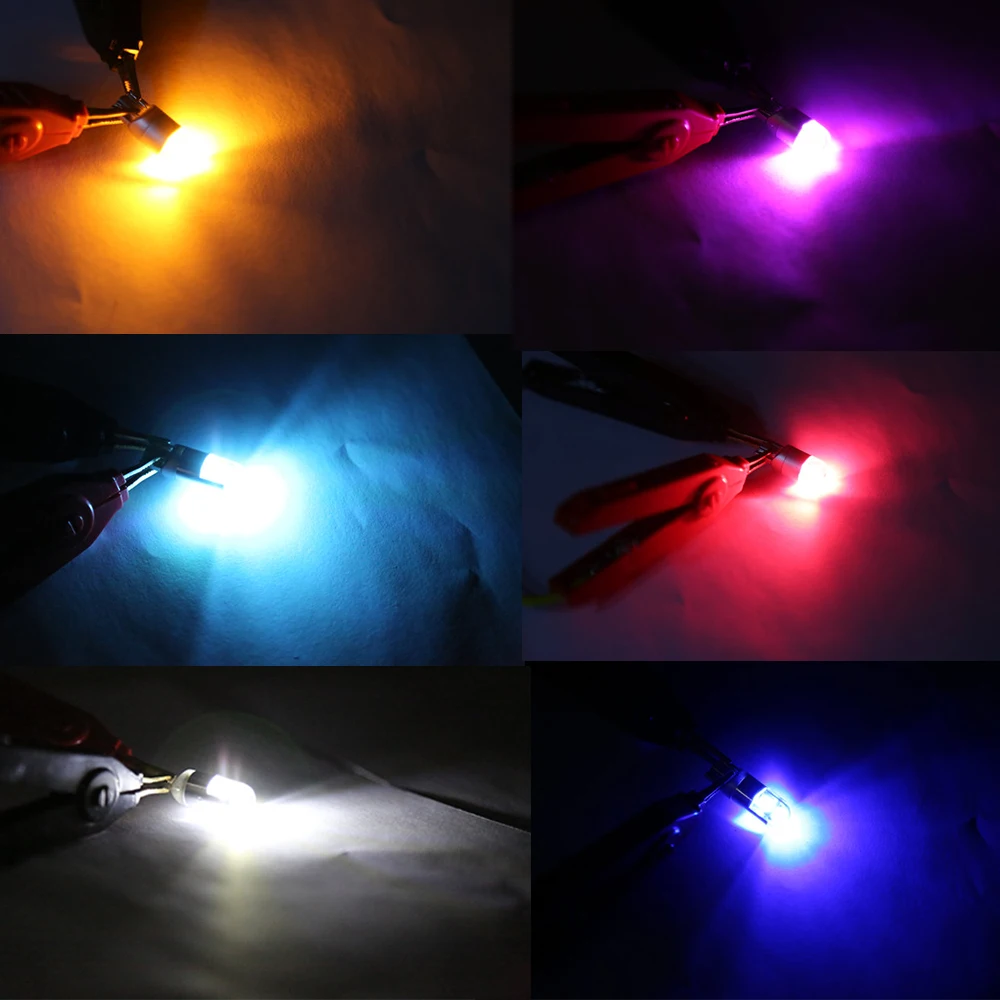 2PCS Car LED Clearance Backup Reverse Lights Styling Signal Lamp Bulb 3030 T10 W5W Low Polarity Universal Multicolor Accessories |