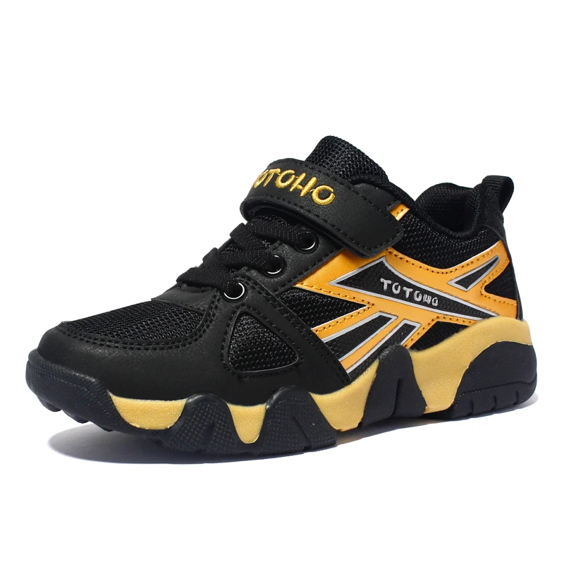 2018 New Unisex Child Running Shoes for Boys Girls Outdoor Sport Kids Sneakers Children's Black Blue Red Color | Спорт и