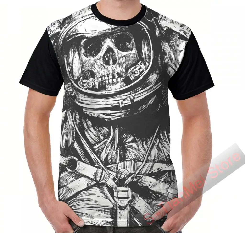 Футболка с графическим принтом для мужчин и женщин забавная Повседневная