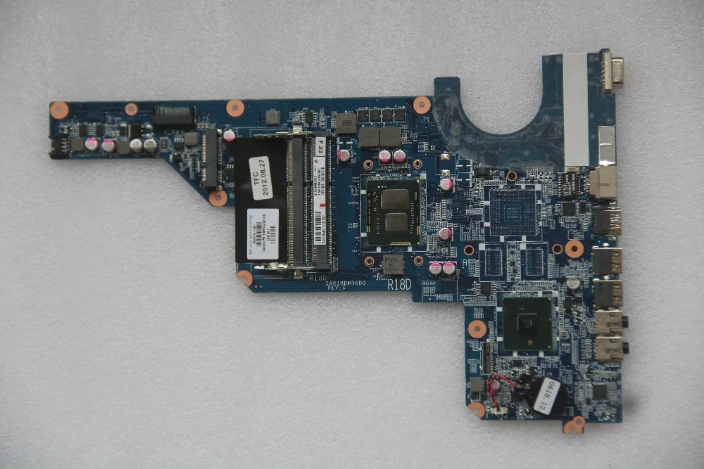 654118-001 для ноутбука HP Pavilion G4 G6 G7 R18D материнская плата DAR18DMB6D0 со стандартным ЦП HM55 DDR3