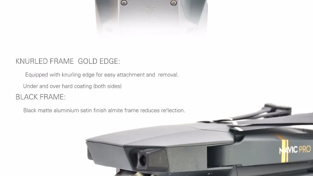 PGYTECH для MAVIC Pro и MAVIC Pro Platinum Lens G-CPL HD фильтр многослойное покрытие уменьшенный объектив Camrea для DJI Mavic Pro Drone