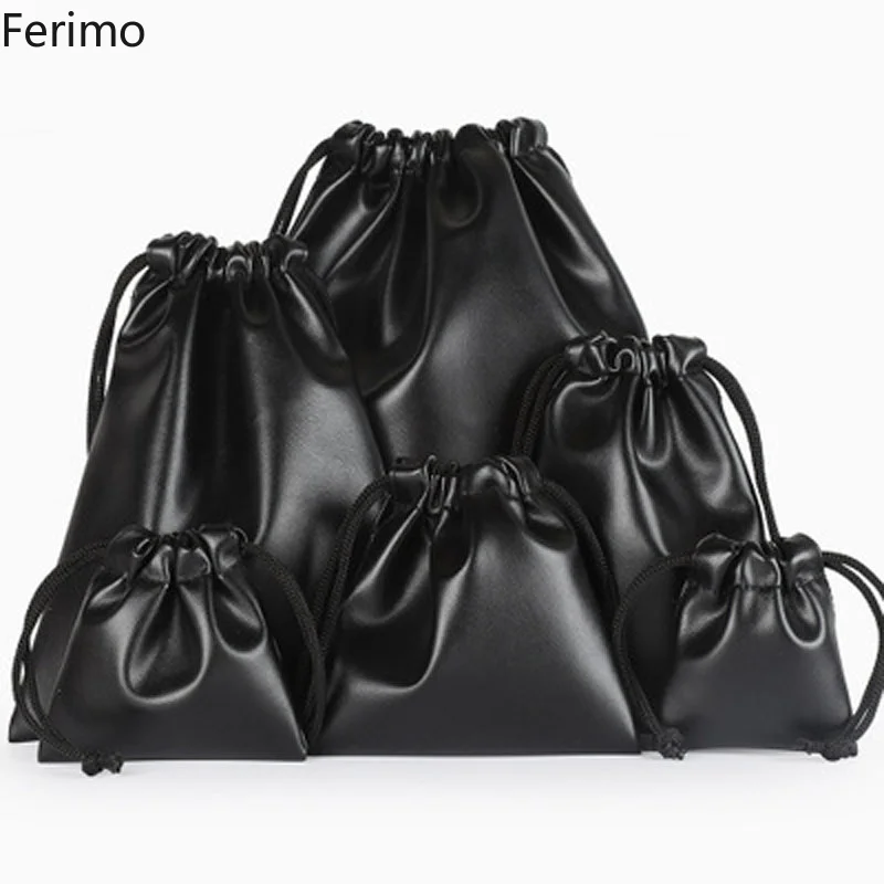 Ferimo 5 шт. из искусственной кожи Комплект карманов пудреница Свободные ювелирные