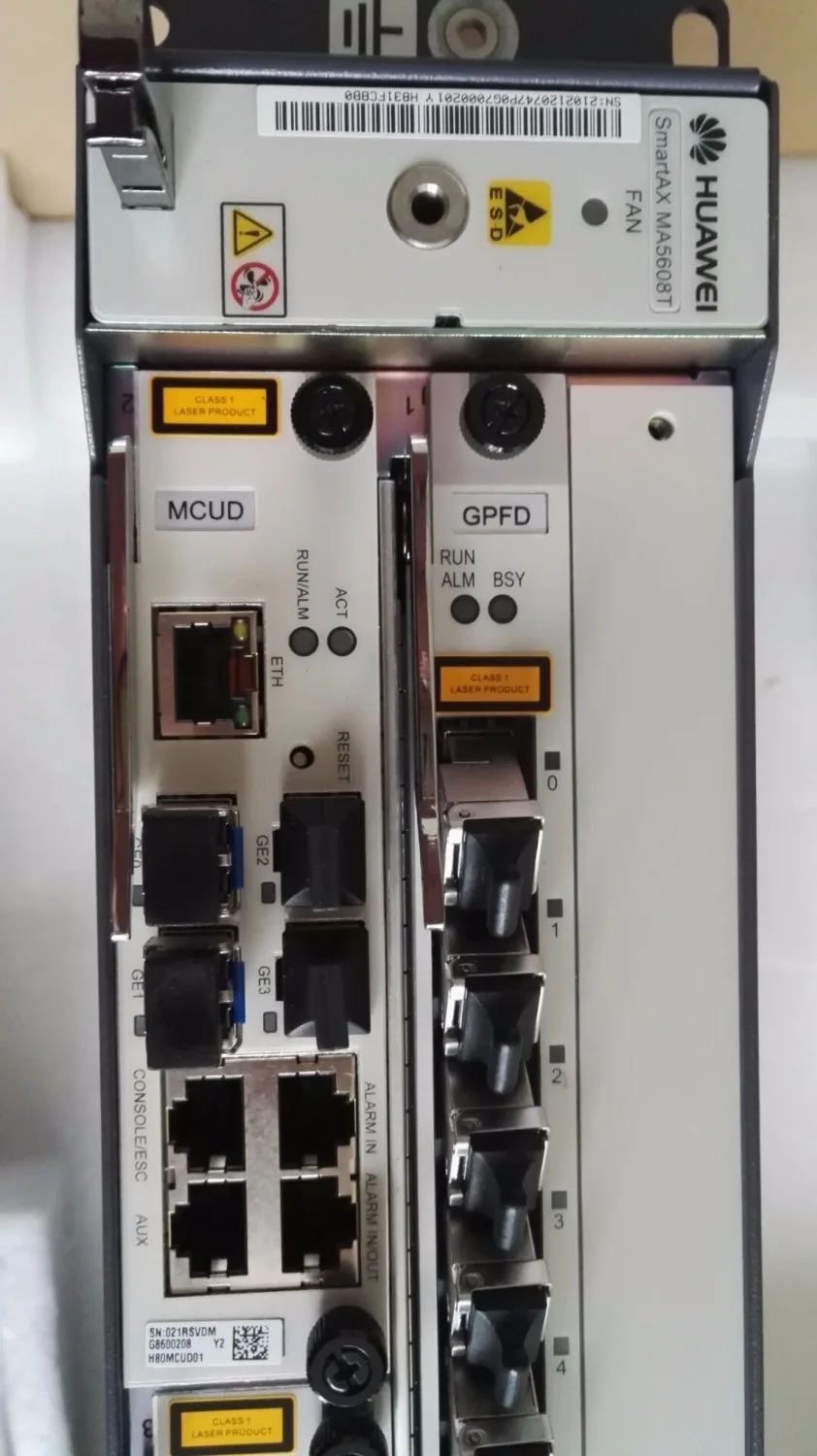 Оригинальное устройство HUA WEI MA5608T GEPON OLT DC GPON с одним GPFD C +|huawei ma5608t|gepon oltolt gepon |