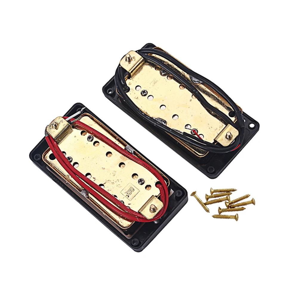 Humbucker металлический Прочный высококачественный загруженный набор пикапов