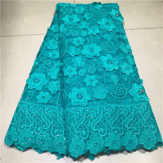 Hot Sales High Quality African Tulle Lace Fabric With Plenty Stones Nigerian 5 yards | Дом и сад