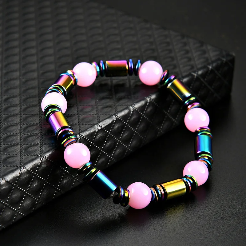 Nihaojewelry Мода Красочные Магнитные камень браслет из бисера для женщины Здоровье