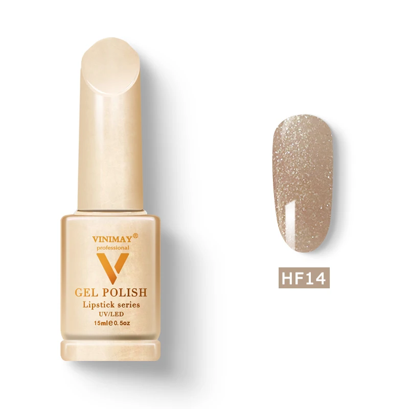 HF14 VINIMAY Франция гель лак для ногтей vernis полуперманентный УФ замочить от Гель-лак для нейл-арта праймер маникюр ногтей гель Lacque - Цвет: HF14
