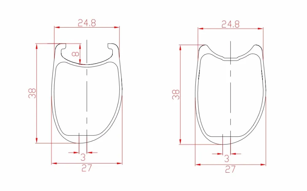 Велоза AS35 дорожный дисковый тормоз колесная пара клинкер 38 мм/трубчатый 700C