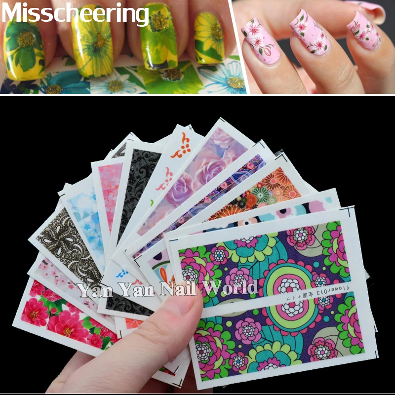 50 листов/упаковка водные переводные наклейки для дизайна ногтей|stickers coffee|sticker