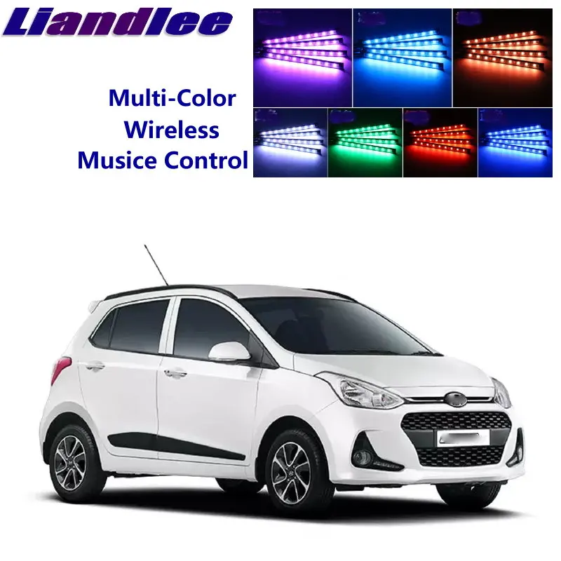 Декоративная атмосфера LiandLee для салона автомобиля декоративный неоновый свет