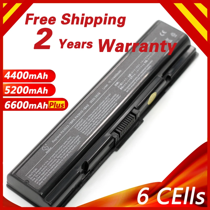 Gololoo Аккумулятор для ноутбука Toshiba PA3534U 1BAS 1BRS PA3535U PA3682U PABAS098 PABAS173 PABAS174|battery for