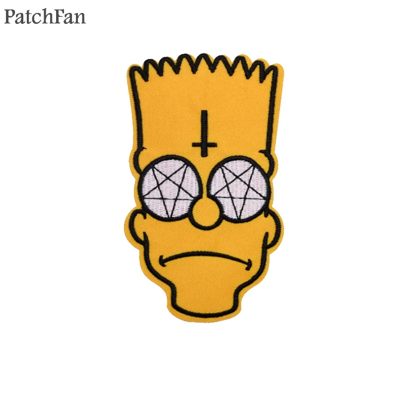 Patchfan вышивка мультфильм аппликация нашивки наклейки pour шитье рубашка одежда para куртка переводной Значок Футболка A1645