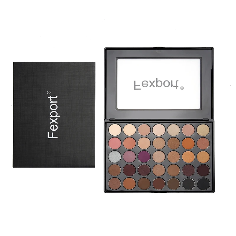 Fexport 35 цветные тени для век studio выделенная широкоформатная палитра теней