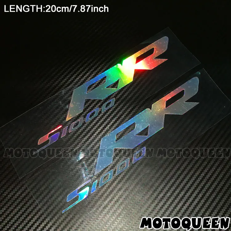 S1000RR Laser Светоотражающий лазерный шлем для мотоцикла, накладка на бак, украшение, наклейка на мотоцикл, наклейки для R1100 R1150 R1200 GS S1000 RR R1200GS - Цвет: S1000RR Laser