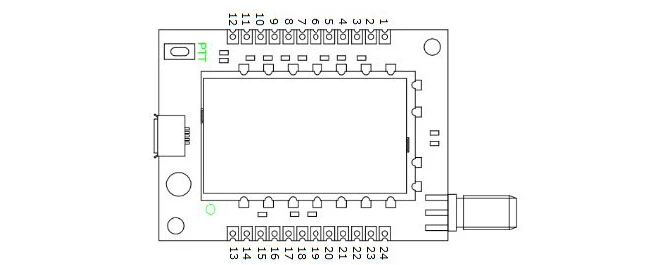 2 компл./лот DMR828 AMBE++ вокодер цифровое мобильное радио УВЧ | VHF 2W все-в-одном 8 км цифровой wakie рация трансивер