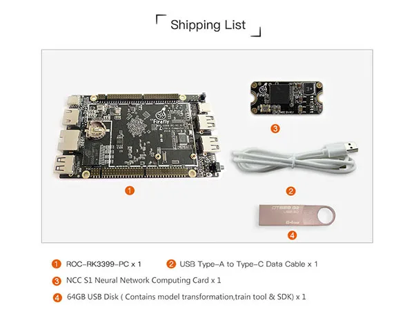 Firefly ROC RK3399 ПК на базе серверного уровня ARM Cortex A72, работает с Android 8,1 и Ubuntu 18,04, поддержка PD 2,0 и PO