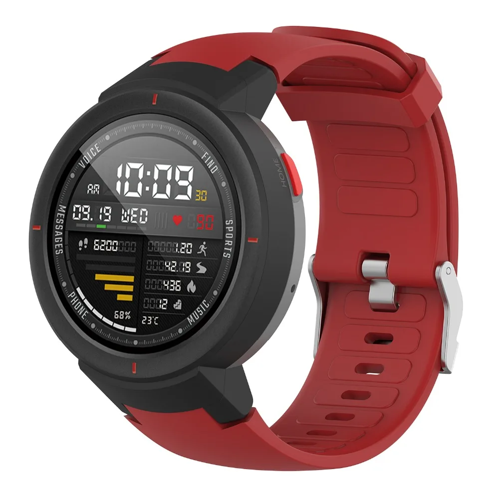 Ремешок сменный для смарт-часов Amazfit Verge силиконовый спортивный браслет трекера