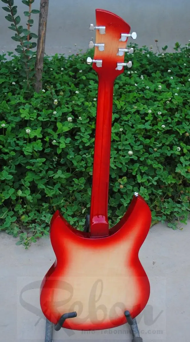 Weifang Rebon 6 струнная Ricken электрогитара в вишневом цвете sunburst | Спорт и развлечения