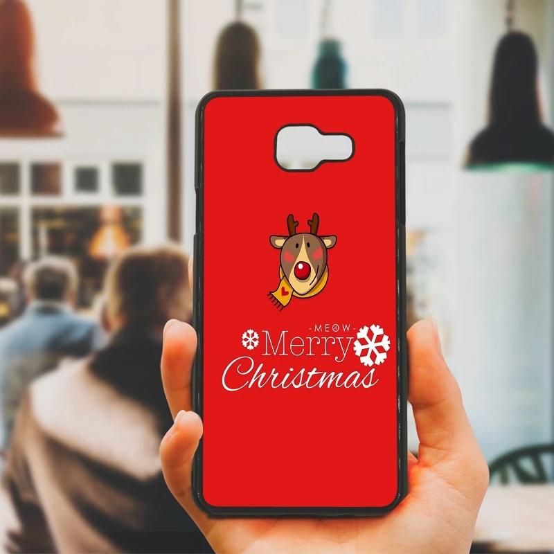 Mobile Phone Cases Hard Cover for Samsung Galaxy S8 S9 Plus S3 S4 S5 Mini S7 S6 Edge Case Christmas Friend Gift Cute Lovely |