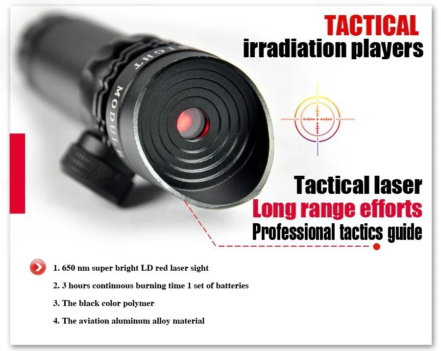 Тактический 5 мВт охотничий зеленый и красный луч лазерный прицел с хвостовым