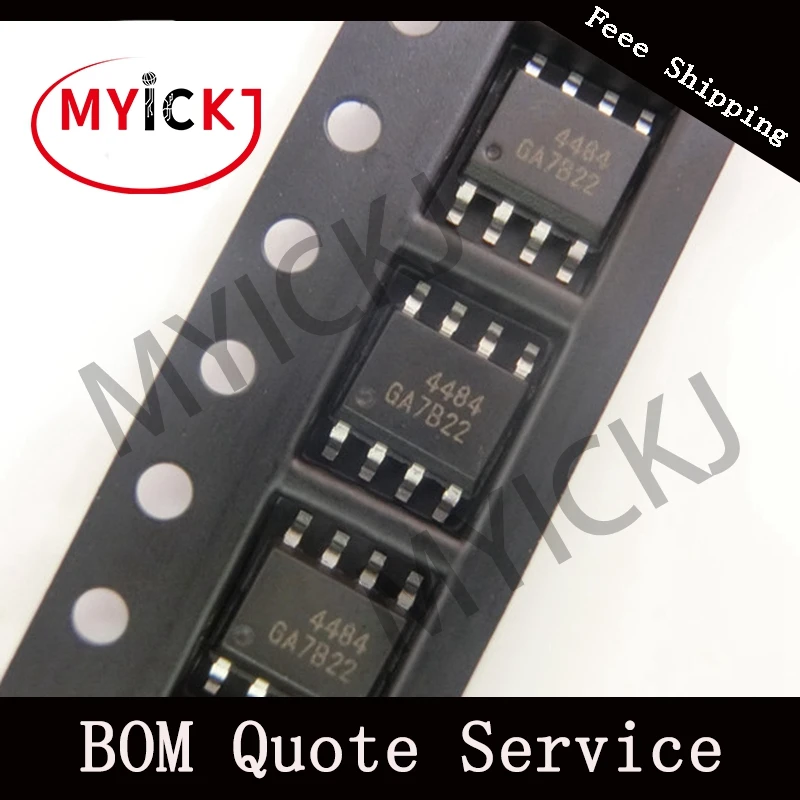 10 шт. AO4484 микросхема MOSFET N CH 40 V 13.5A 8 SOIC 4484|Светодиодные чипы| |