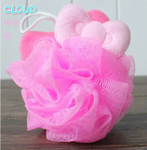 Сетчатые для душа Губка hello kitty мультфильм мяч ванной Цветочная щетка прекрасная