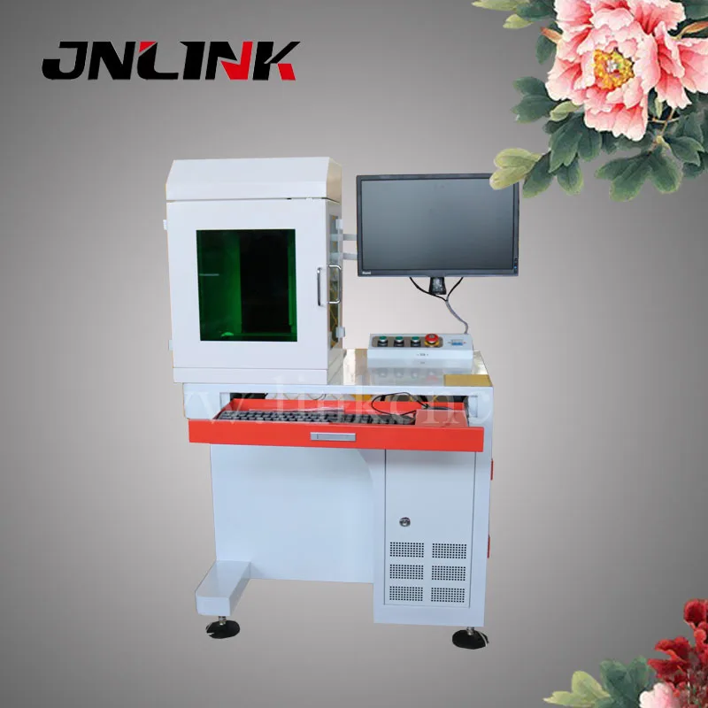 JNLINK волоконная маркировочная машина с ЧПУ лазерная гравировальная для золотого