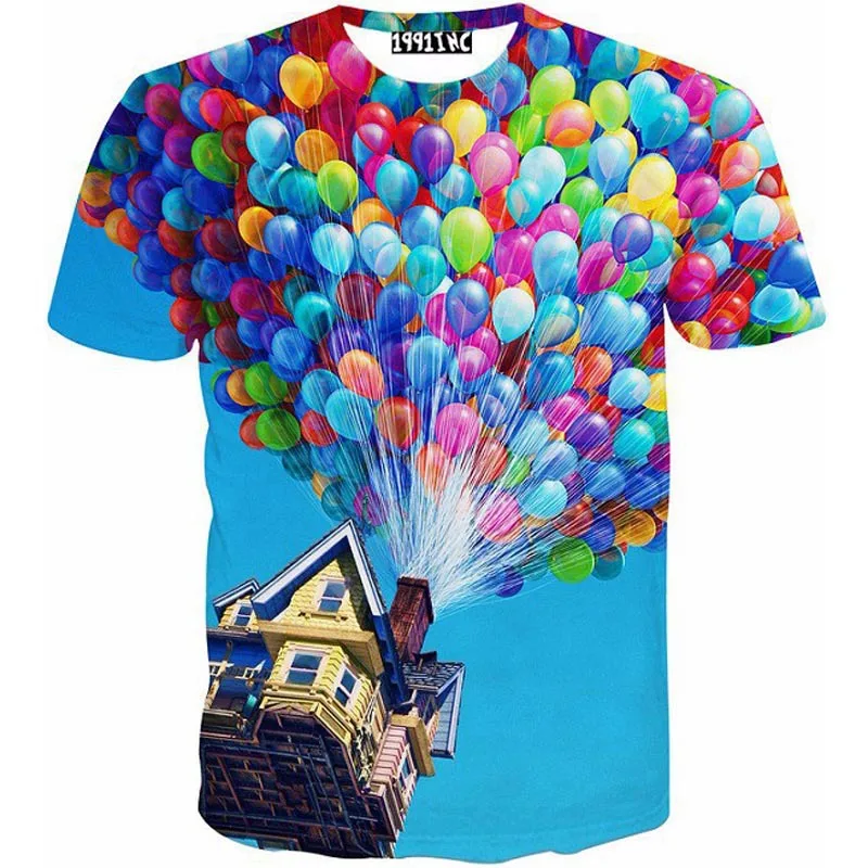 2015 New Fashion 3D T Shirt Men/Women Brand Thinker Print T-Shirt O-Neck For Men Short Sleeve HipHop Harajuku Tshirt Tee | Мужская