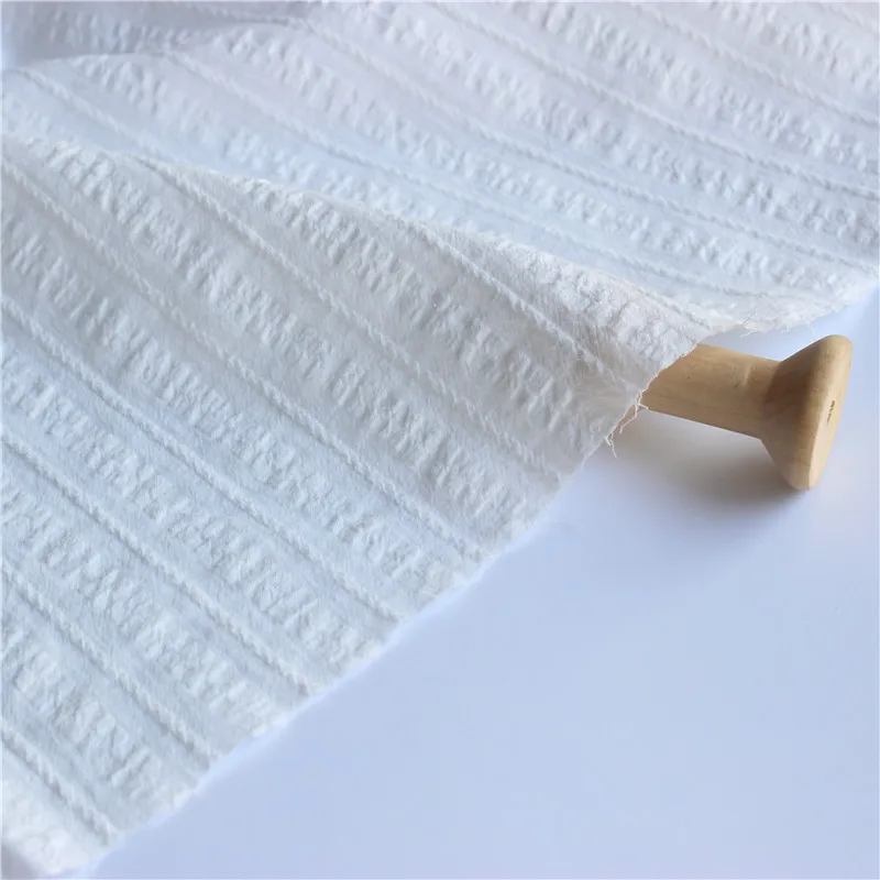 

Embroidery cotton fabric White pure white hollow out lovely girls dress making cotton fabric