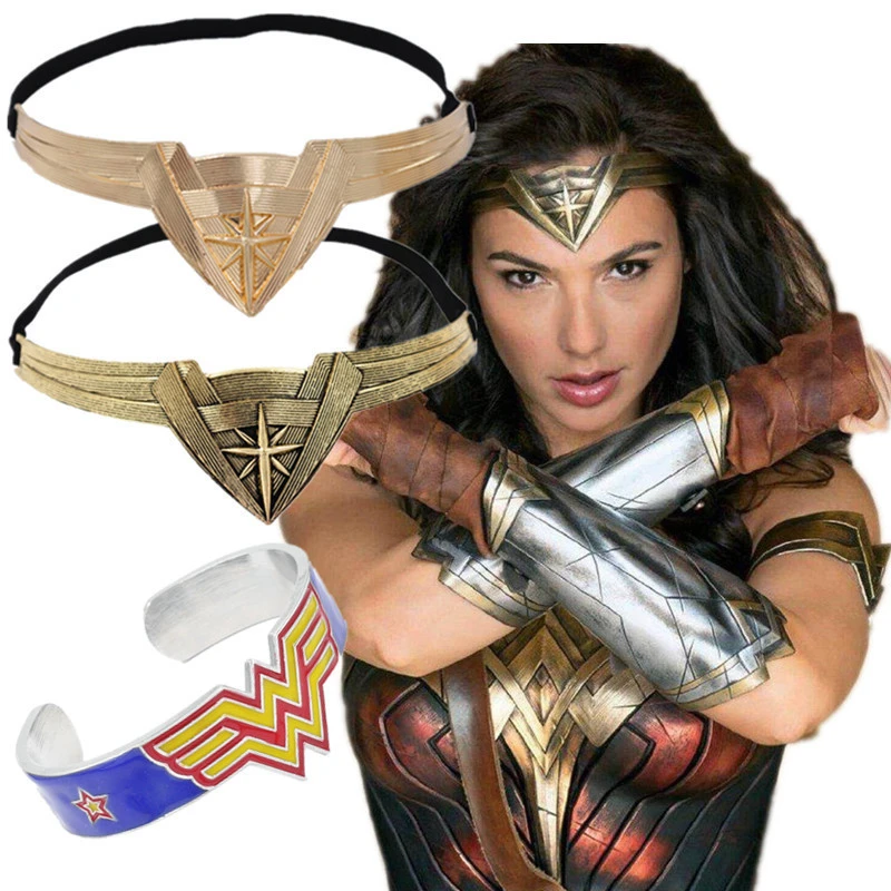 Повязка на голову Wonder Woman повязка глаза для косплея мужчин и женщин|Аксессуары