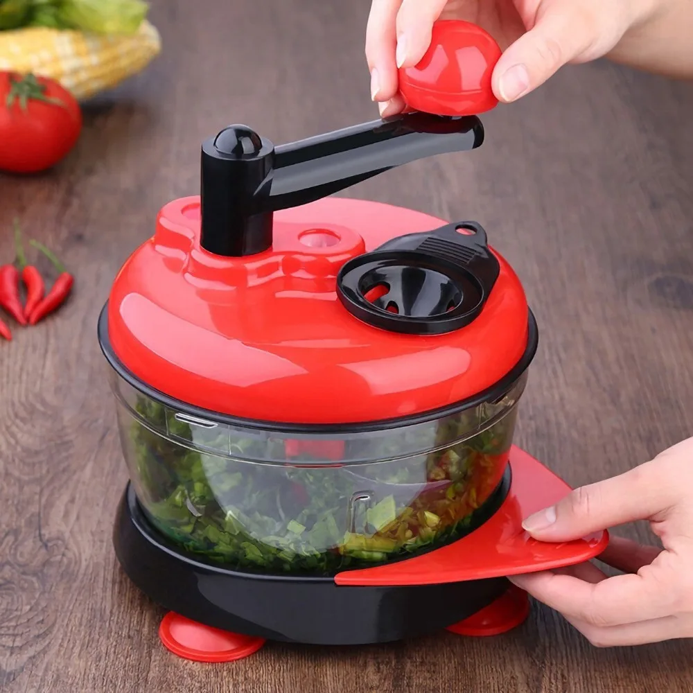 Многофункциональный ручной кухонный комбайн мясорубка измельчитель овощей