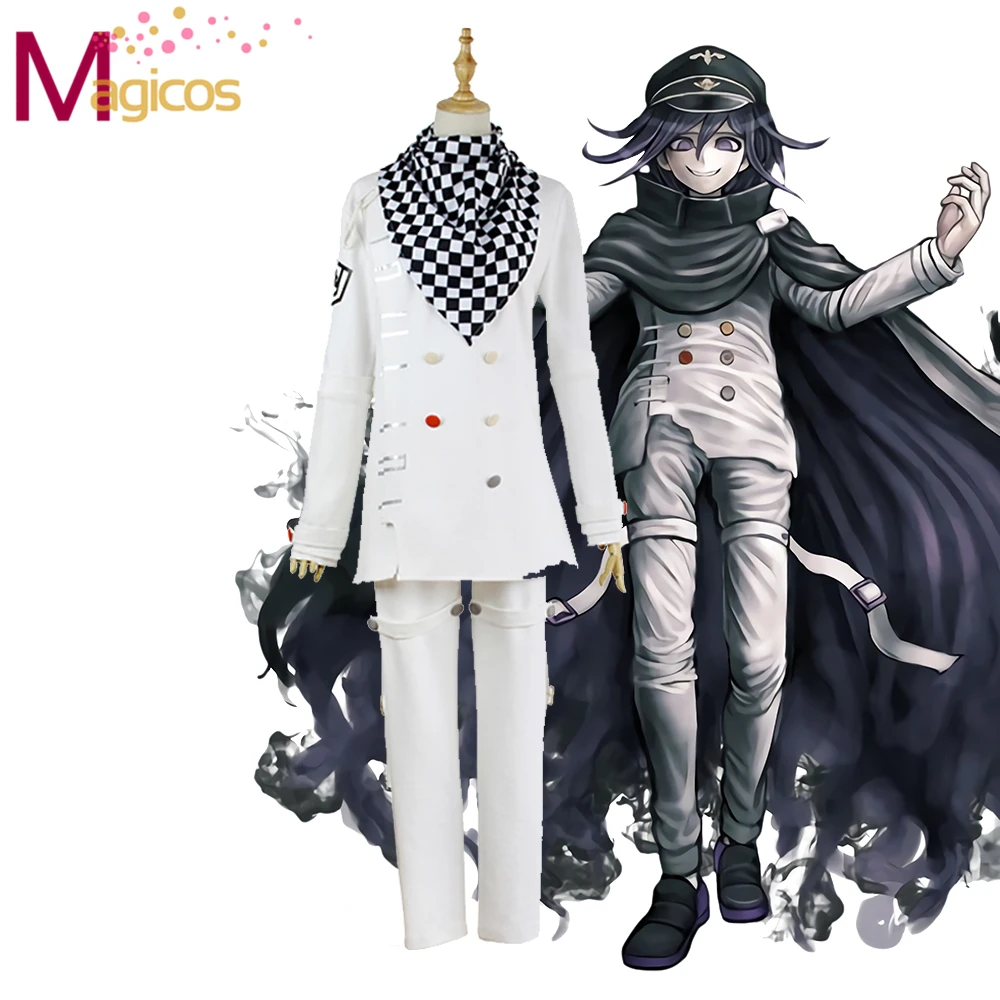 Аниме Danganronpa V3 Ouma kokichi Косплей Костюм Школьная форма костюм наряд Индивидуальный