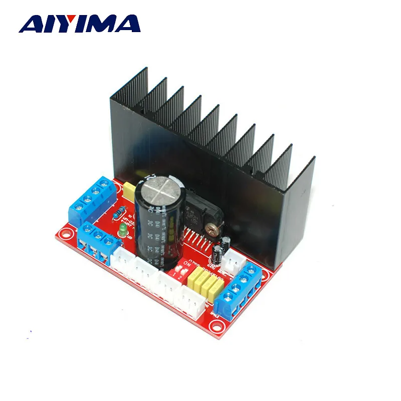 Aiyima TDA7850 аудио усилитель доска лихорадка MOSFET Hi Fi 4 канала Автомобильный плата 4X50