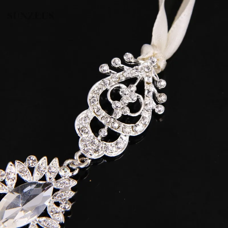 

Hot Selling Crystal Pearls Head Chain Bridal Hair Sash Wedding Accessories Bridal Hats SQ069