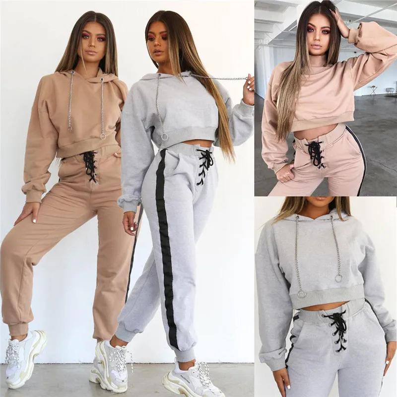 2018 Осенняя Женская толстовка с капюшоном Повседневный пуловер и длинным рукавом