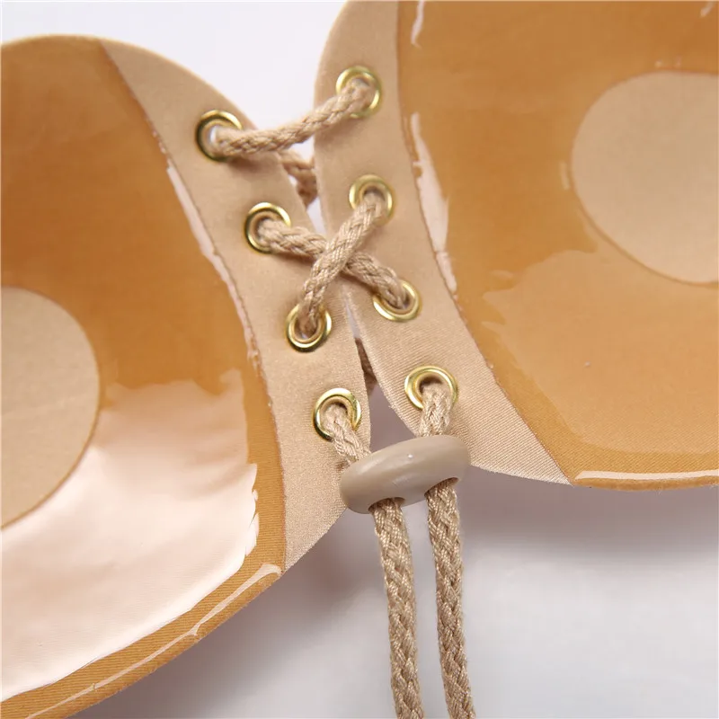 Бюстгальтер женский силиконовый без бретелек с эффектом пуш-ап | Женская одежда