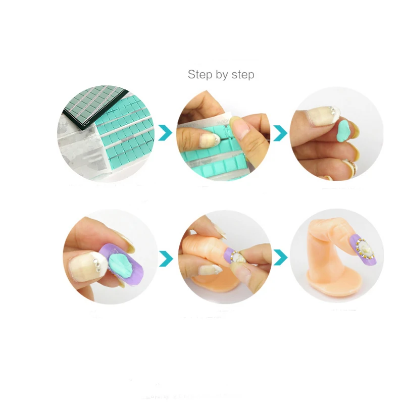 Клейкий клей глина палочка для творчества искусственные накладные ногти