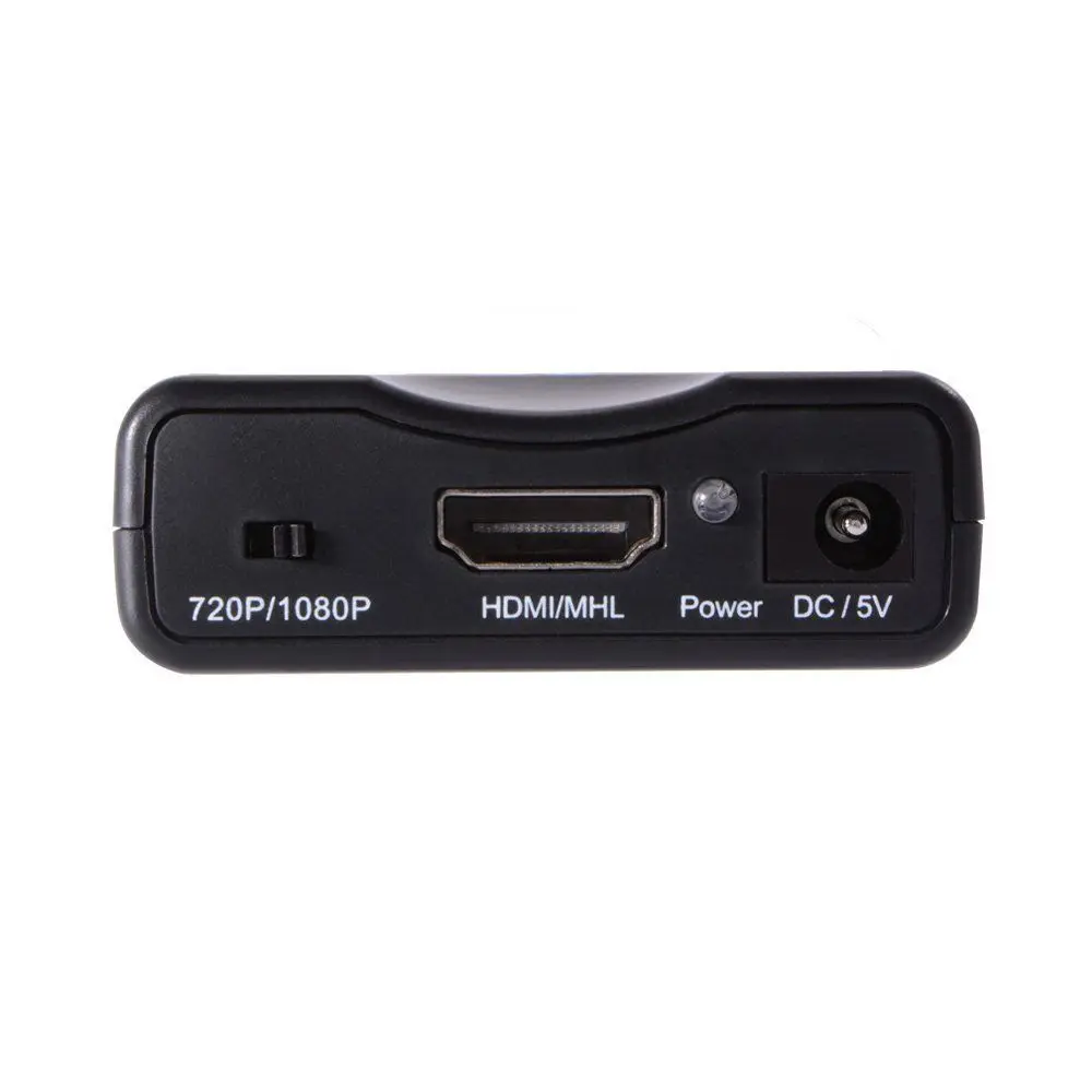 Видеокоммутатор DOITOP 1080P конвертер SCART в HDMI аудио высококлассный адаптер сигнала