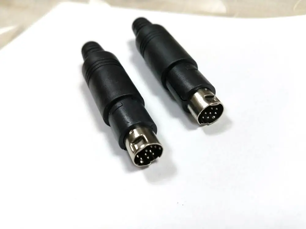 10 шт./партия 9 контактные разъемы Mini DIN|Соединители| |