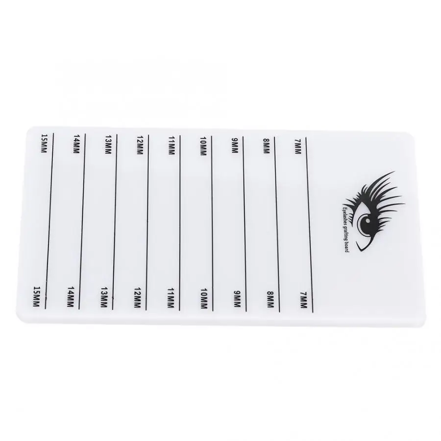 False Eyelashes Natural 7-15mm Eyelash Tray Stand Lashes Extension Grafting Planting Acrylic Board Makeup Tool | Красота и здоровье